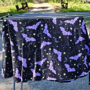 Hot Topic Suspender Skirt - Bat design!